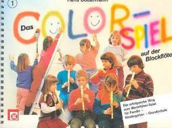Colorspiel auf der Blockflöte, Bd. 1 - Nachdruck unbestimmt! - Hans Bodenmann
