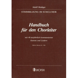 Handbuch für den Chorleiter mit - Adolf Rüdiger