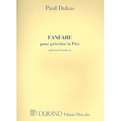 Fanfare pour preceder la Péri - Partitur -Paul Dukas