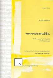 Rhapsodie Brassil (Solo für Trompet, Horn, Posaune und Blasorchester) - Alois Wimmer