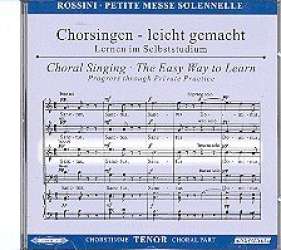 Petite messe solennelle : CD Chorstimme Tenor - Gioacchino Rossini