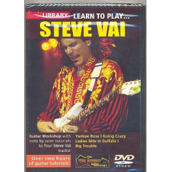 Learn to play Steve Vai : DVD-Video -Steve Vai