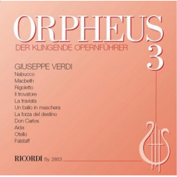 Orpheus Band 3 - Verdi : CD - Benedikt Stegemann