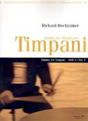 Etüden für Timpani Heft 3 - Richard Hochrainer
