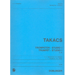 Trompeten-Studio op. 98 Band 1 - Jenö Takacs