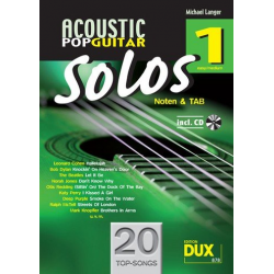 Acoustic Pop Guitar Solos 1 - Michael Langer