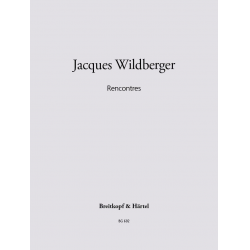 Rencontres : für Flöte und Klarinette - Jacques Wildberger
