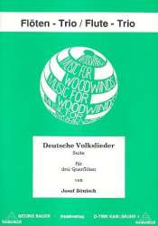 Deutsche Volkslieder - Suite für 3 Querflöten - Traditional / Arr. Josef Bönisch