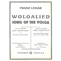 Wolgalied B-Dur - Klavierauszug - Franz Lehár / Arr. Leo Lehner