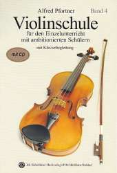 Violinschule für ambitionierte Schüler Band 4 + CD -Alfred Pfortner