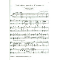 G?schichten aus dem Wienenwald op. 325 - Eduard Strauß (Strauss)