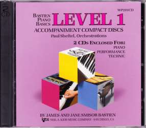 Bastien Piano Basics Begleit-Doppel CD Stufe/Level 1 - Jane and James Bastien