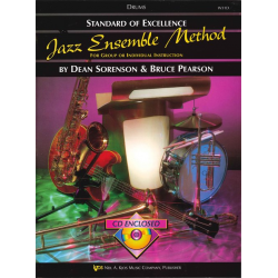 Jazz Ensemble Method + Download-Code - Drum Set - Dean Sorenson