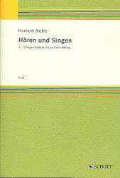 Hören und singen : Solfège-Übungsbuch - Herbert Nobis