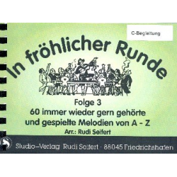 In fröhlicher Runde Band 3 - Begleitstimme in C BC - Diverse / Arr. Rudi Seifert