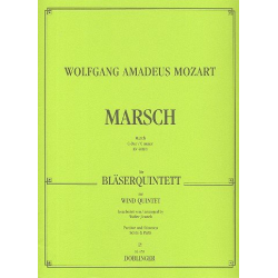 Marsch C-Dur KV 408/1 -Wolfgang Amadeus Mozart / Arr.Walter Jiranek