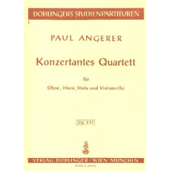 Konzertantes Quartett - Paul Angerer