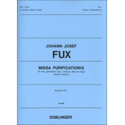 Missa purificationis - Johann Joseph Fux