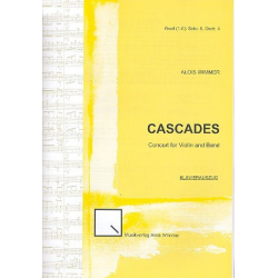 Cascades (Concert for Violin and Band) - Alois Wimmer
