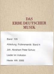 Lieder im Volkston - Johann Abraham Peter Schulz