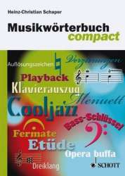 Musikwörterbuch compact - Heinz-Christian Schaper