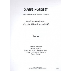 Martinslieder Bläserklasse - Tuba - Markus Kiefer
