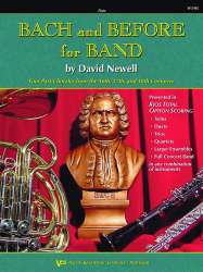 Bach and Before for Band - Book 1 - Flute -Johann Sebastian Bach / Arr.David Newell