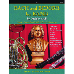 Bach and Before for Band - Book 1 - Flute -Johann Sebastian Bach / Arr.David Newell