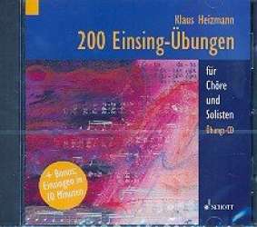 200 Einsingübungen : CD - Klaus Heizmann