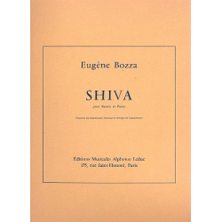 Shiva : pour basson et piano - Eugène Bozza