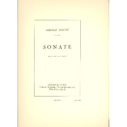 Sonate : - Bohuslav Martinu