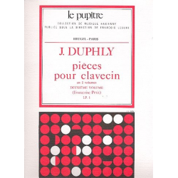 Pièces vol.2 : pour clavecin - Jacques Duphly