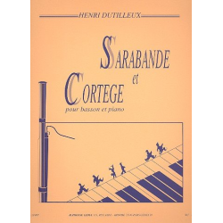 Sarabande et cortege : pour basson - Henri Dutilleux