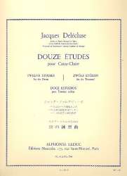 12 études : pour caisse claire - Jacques Delecluse