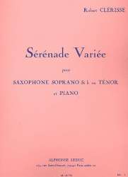 Sérénade variée pour saxophone -Robert Clerisse