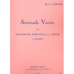 Sérénade variée pour saxophone -Robert Clerisse