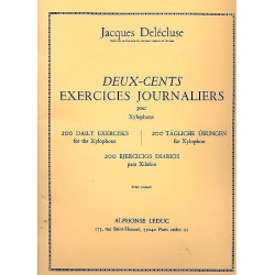 200 exercices journaliers vol.2 : - Jacques Delecluse