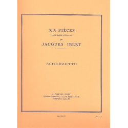 Scherzetto : pour harpe - Jacques Ibert
