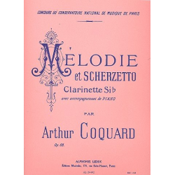 Mélodie et Scherzetto op.68 : -Arthur Coquard