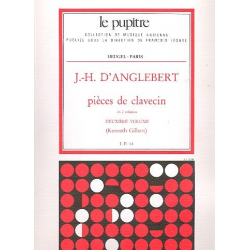 Pièces de clavecin vol.2 - Jean-Henri D'Anglebert / Arr. Francois Lesure