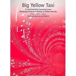 Big yellow Taxi : Einzelausgabe Gesang und Klavier / Gitarre - Joni Mitchell