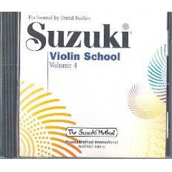 Suzuki Violin School vol.4 : CD - Shinichi Suzuki