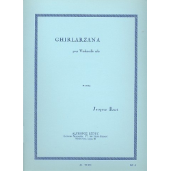 Ghirlarzana :  pour violoncelle seul -Jacques Ibert