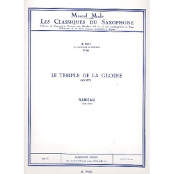 Le temple de la gloire : pour - Jean-Philippe Rameau