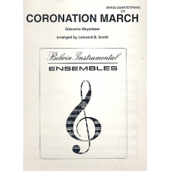Coronation March : for 4 brass instruments - Giacomo Meyerbeer