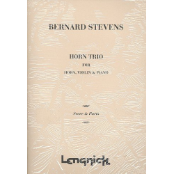 Trio op.38 : - Bernard George Stevens
