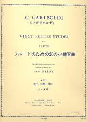 20 petites études op.132 : pour flûte - Giuseppe Gariboldi