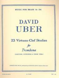 23 virtuoso Clef Studies : - David Uber
