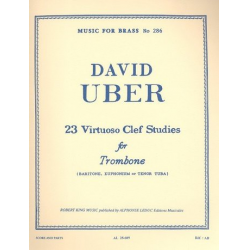 23 virtuoso Clef Studies : - David Uber