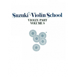 Suzuki Violin School vol.8 : - Shinichi Suzuki